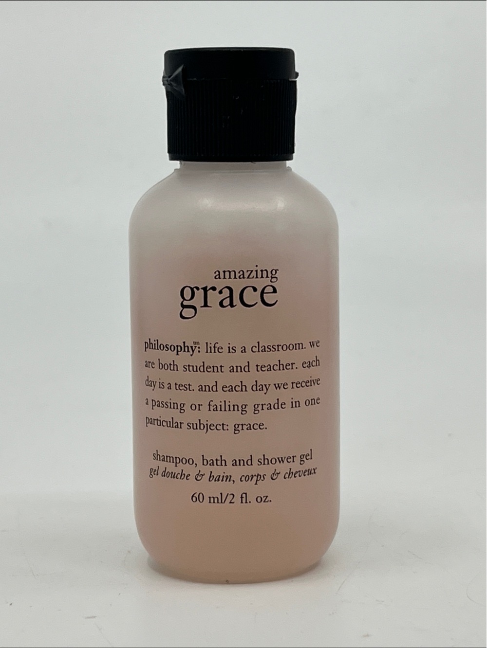 Philosophy Amazing Grace Shampoo Bath & Shower Gel - 2 Oz - Travel Size - Sealed